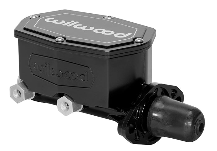 WILWOOD 260-14960-BK - Master Cylinder Tandem Compact 1.12in Dia Black image