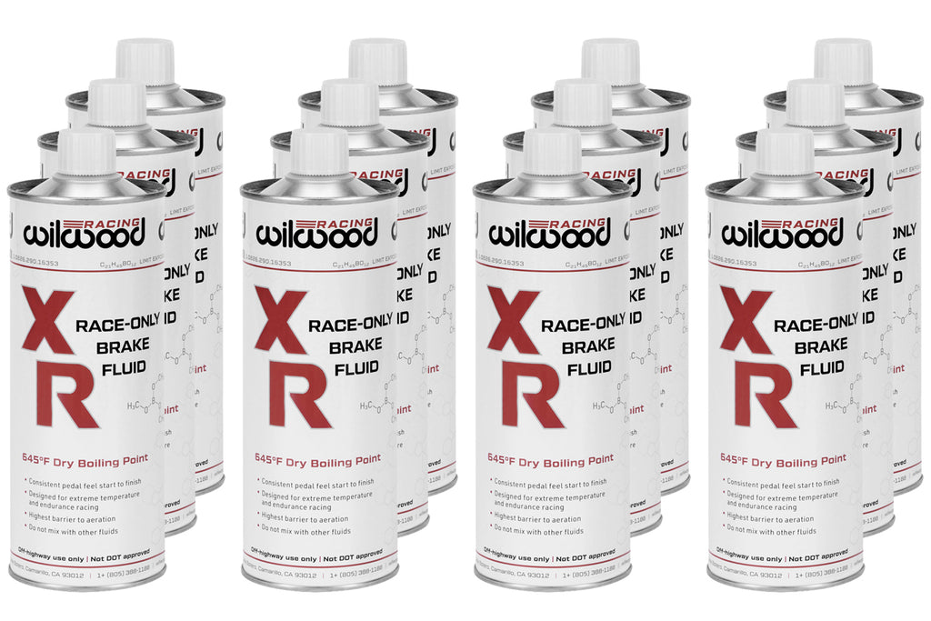 WILWOOD 290-16355 - Brake Fluid XR Racing 500ml Can NON-DOT 12pk image