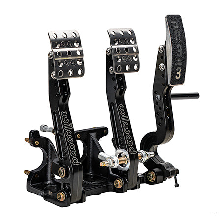 WILWOOD 340-16604 - Triple Pedal Assy Adj Floor Mnt Tru-Bar image