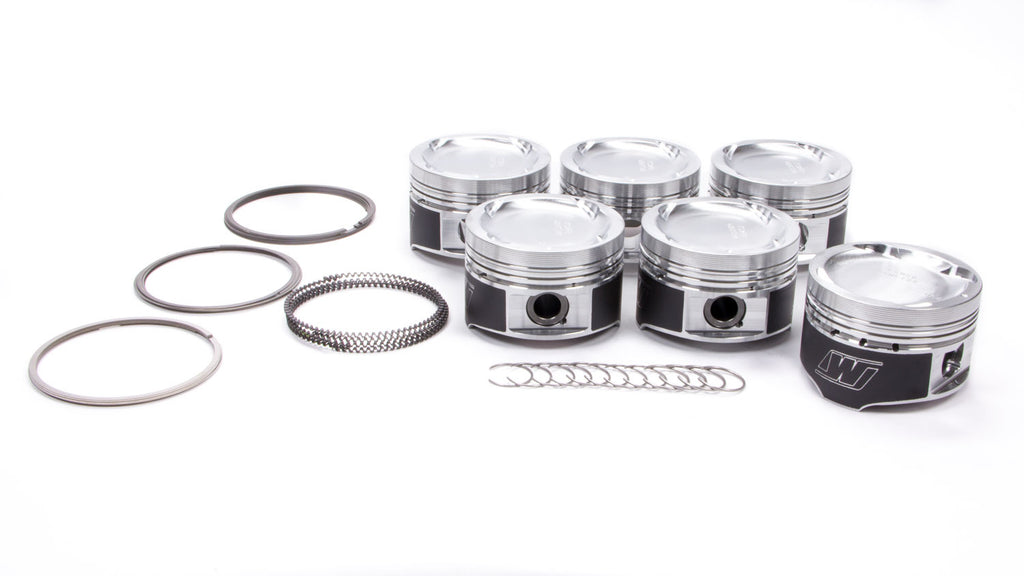 WISECO K613M835 - Toyota Dished Piston Set 83.50mm 7MGTE 4V image