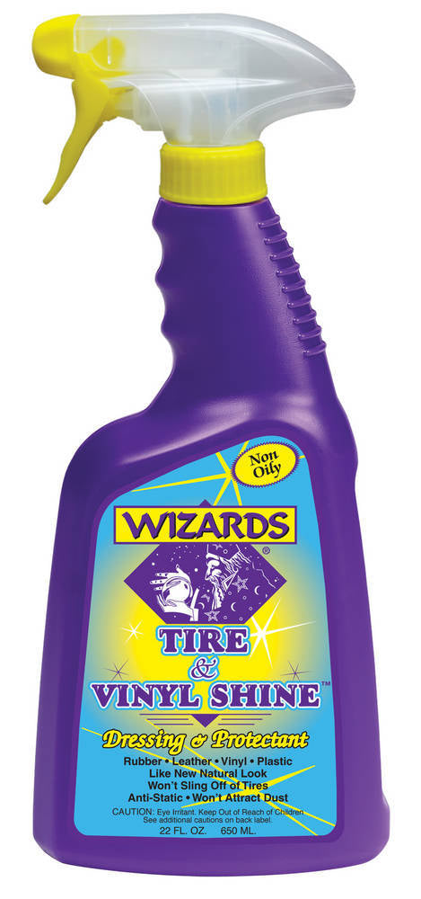 WIZARD PRODUCTS 11055 - Tire & Vinyl Shine 22oz.  image