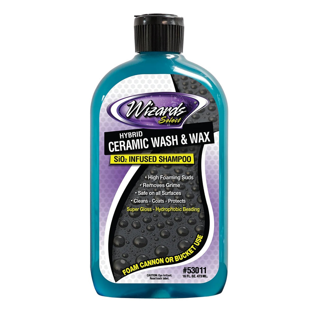 WIZARD PRODUCTS 53011 - Ceramic Wash and Wax 16 Ounce image