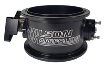 Load image into Gallery viewer, WILSON MANIFOLDS 471123VHB - 123mm Throttle Body 5.000 OD V-Band Base image