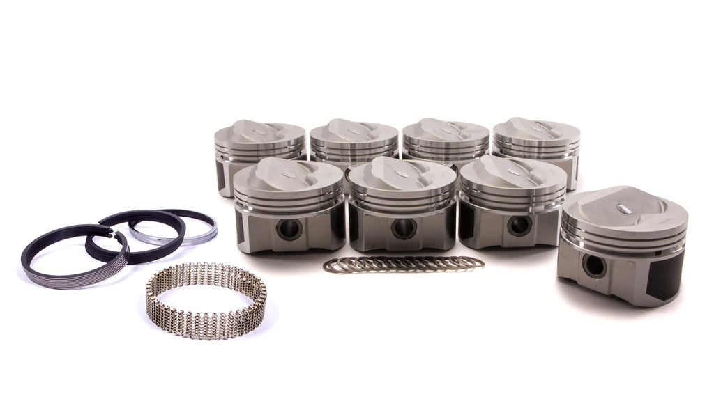 WISECO-PRO TRU PTS502A4 - SBC Domed Piston Set 4.040 Bore +8cc image