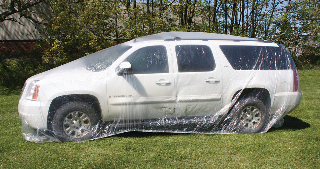 WOODWARD FAB WFCCC-LARGE - Plastic Car Cover Large 24ft image