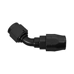 XRP-XTREME RACING PROD. 204512BB - #12 45 Deg Double Swivel Hose End Black image