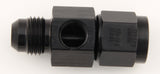 #6 to #6 Fem Fuel Press Adapter w/ 1/8 NPT Port