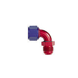 #6 90 Deg Fem Swivel to Male Flare Adapter