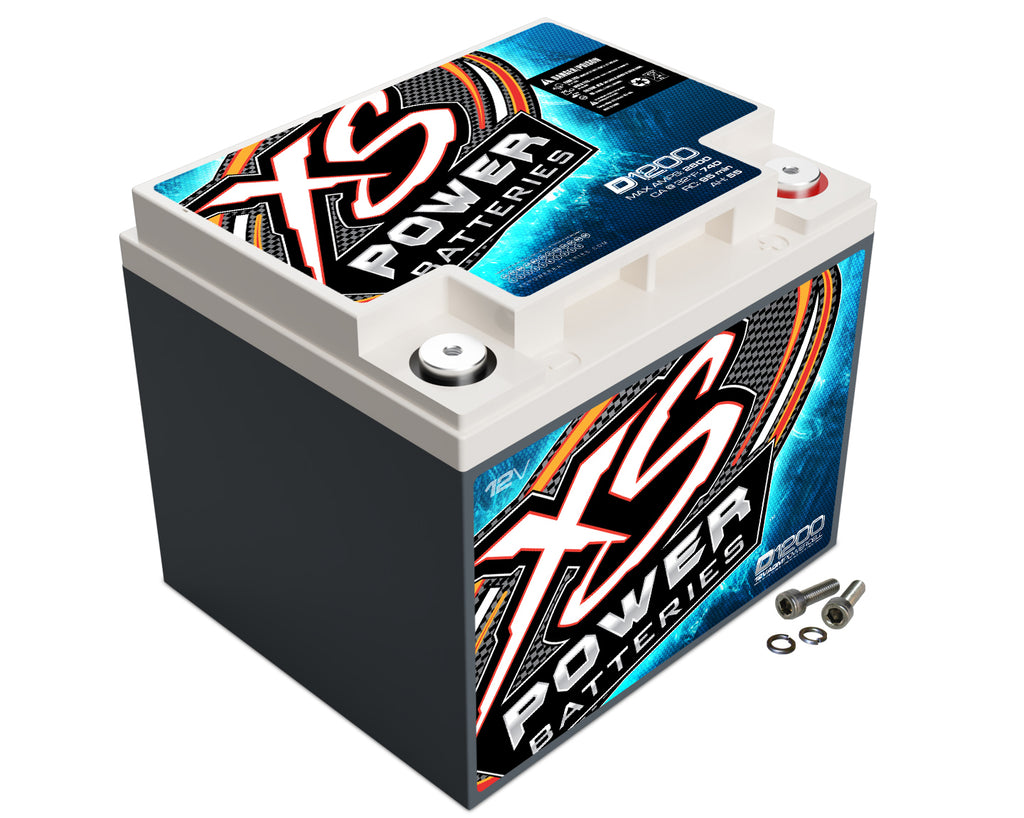 XS POWER BATTERY D1200 - XS Power AGM Battery 12 Volt 740A CA image