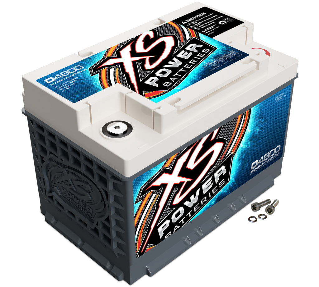 XS POWER BATTERY D4800 - XS Power AGM Battery 12 Volt 815A CA image