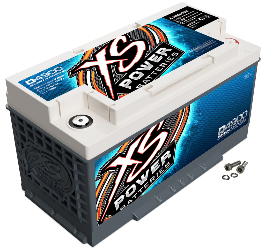 XS POWER BATTERY D4900 - XS Power AGM Battery 12 Volt 1250A CA image