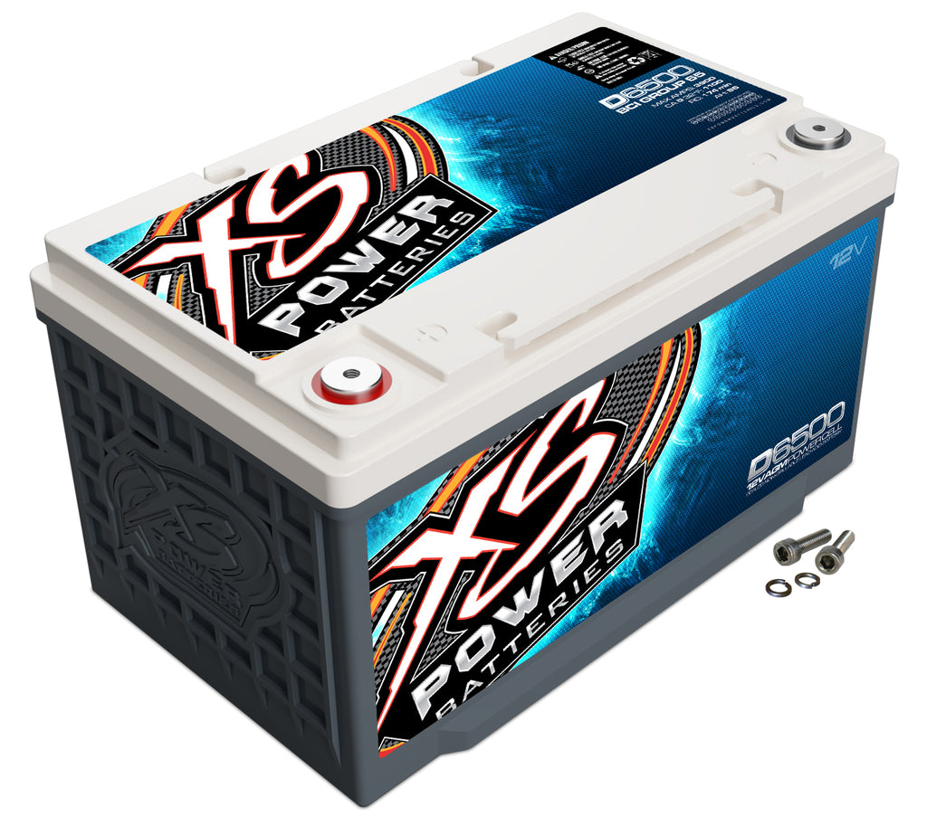 XS POWER BATTERY D6500 - XS Power AGM Battery 12 Volt 1070A CA image