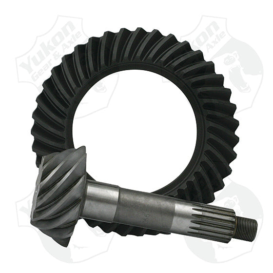 YUKON GEAR AND AXLE YGGM55P-411T - 4.11 Ring & Pinion Gear Set GM 8.4  55-64 image