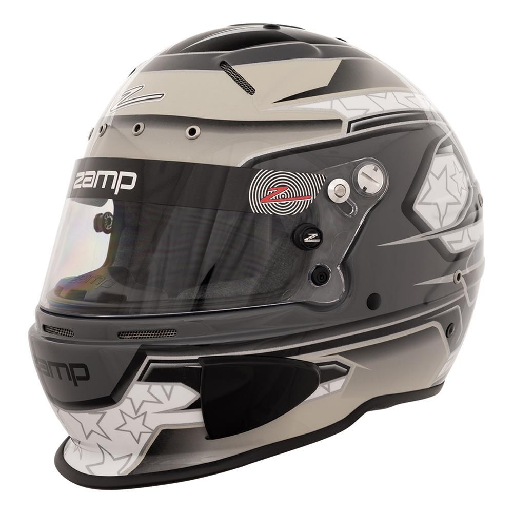 ZAMP H760C01L - Helmet RZ-70E Switch L Black/Gray SA2020/FIA image