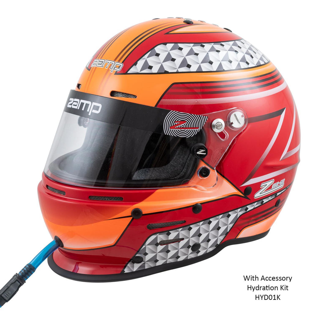 ZAMP H764C35M - Helmet RZ-62 Aramid Mix M Red/Org SA2020 image