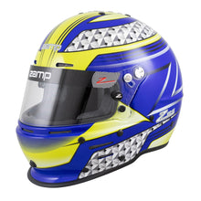 Load image into Gallery viewer, ZAMP H764C36L - Helmet RZ-62 Aramid Mix L Blu/Grn SA2020 image