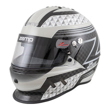 Load image into Gallery viewer, ZAMP H775C15L - Helmet RZ-65D Carbon Large Blk/Gray SA2020 image