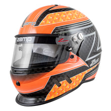 Load image into Gallery viewer, ZAMP H775C30L - Helmet RZ-65D Carbon L Flo Org/Yel SA2020 image