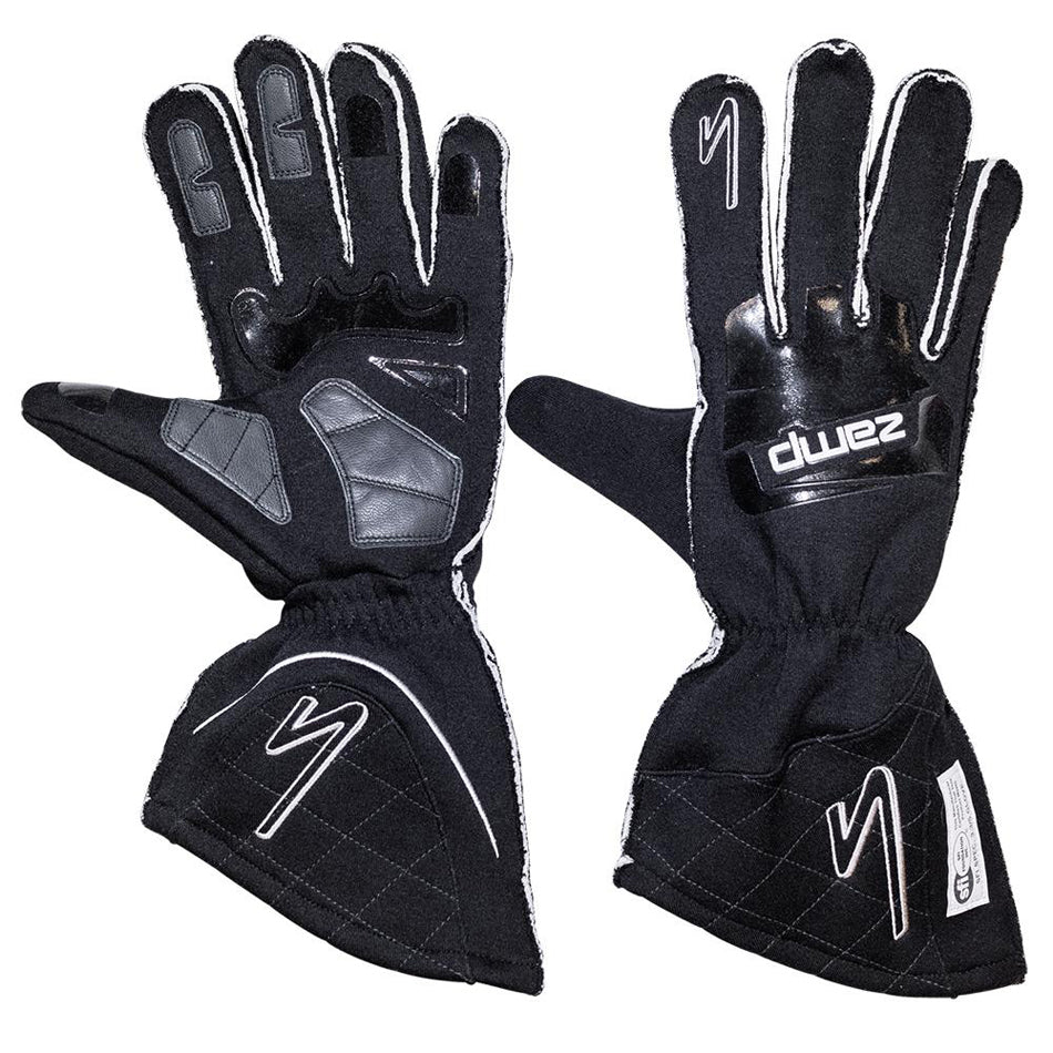 ZAMP RG100032XL - Gloves ZR-50 Black XX- Lrg Multi-Layer SFI3.3/5 image