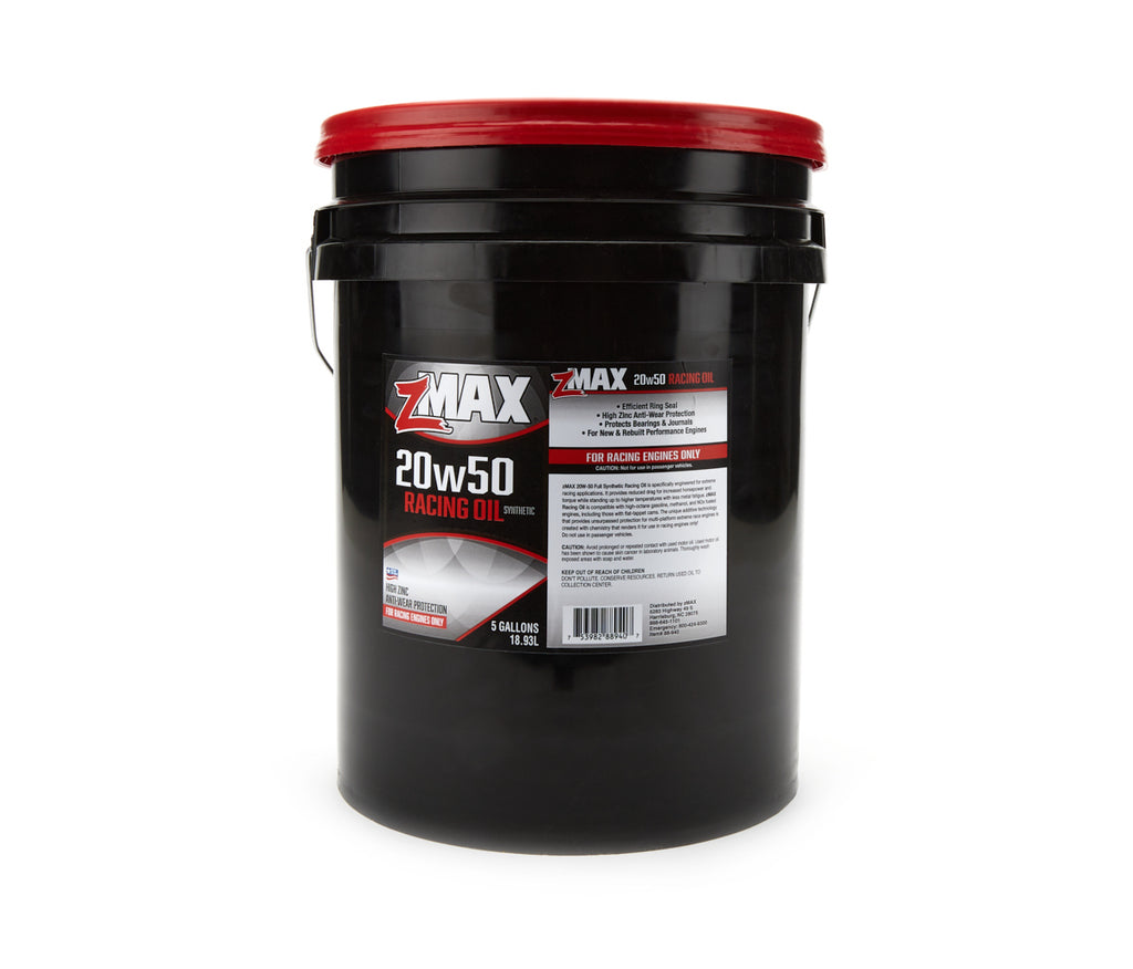 ZMAX 88-940 - Racing Oil 20w50 5 Gal. Pail image