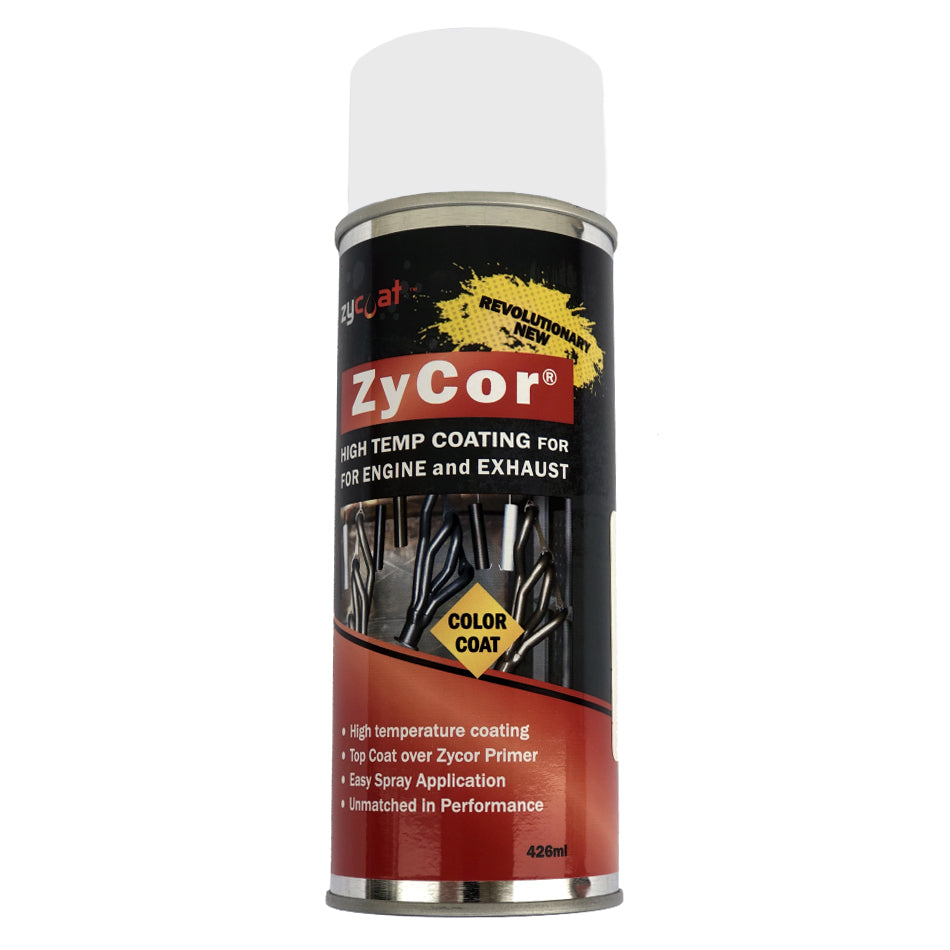 ZYCOAT 18013 - ZyCor Gasser White Color Coat 13 oz Aerosol image